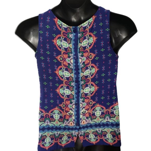 Cynthia Rowley Sleeveless Blouse XS - Picture 5 of 11